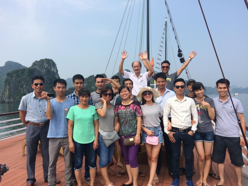 TỔ CHỨC DU LỊCH VỊNH HẠ LONG HÈ 2016 CHO CBNV 